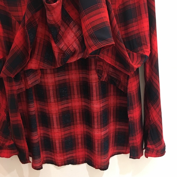 UMGEE black & red button up shirt - Picture 4 of 7